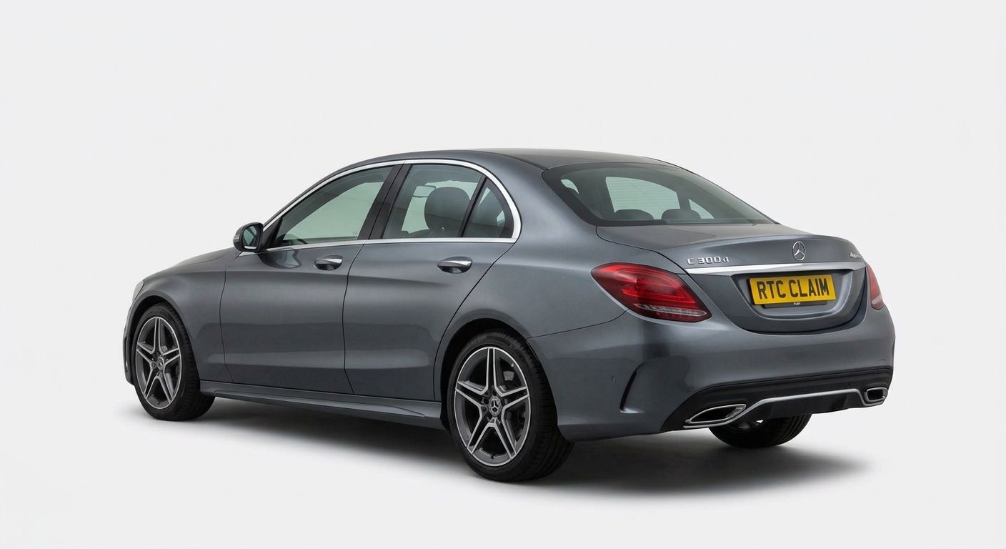 Mercedes C300d 2019 Grey